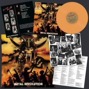 Living Death - Metal Revolution (Orange Vinyl Lp) ryhmässä VINYYLI @ Bengans Skivbutik AB (4262990)