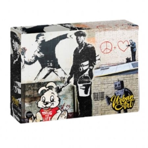 Banksy - Banksy Follow Your Dreams (1000Pc) Puzzle ryhmässä MERCH @ Bengans Skivbutik AB (4264226)