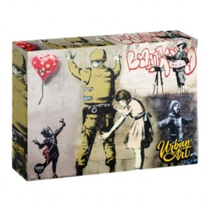 Banksy - Banksy Graffiti Painter (1000Pc) Puzzle ryhmässä MERCH @ Bengans Skivbutik AB (4264580)