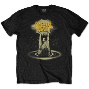 Greta Van Fleet - Greta Van Fleet Unisex T-Shirt: Cinematic Lights ryhmässä MERCH @ Bengans Skivbutik AB (4267307r)