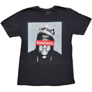 Biggie Smalls - Notorious Uni Bl ryhmässä MERCH @ Bengans Skivbutik AB (4267768r)