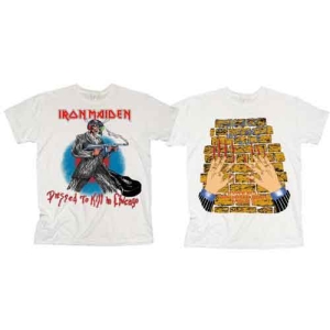 Iron Maiden - Chicago Mutants Uni Wht ryhmässä MERCH @ Bengans Skivbutik AB (4267880r)