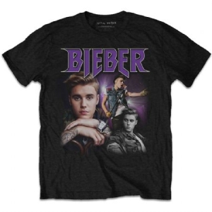 Justin Bieber - Unisex T-Shirt: JB Homage ryhmässä MERCH @ Bengans Skivbutik AB (4267887r)