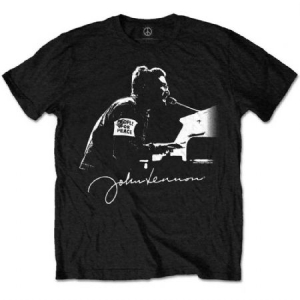 John Lennon - Unisex T-Shirt: People for Peace ryhmässä MERCH @ Bengans Skivbutik AB (4267911r)