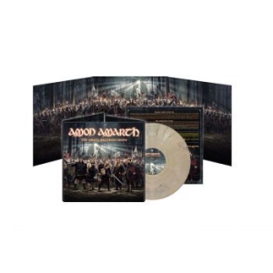 Amon Amarth - Great Heathen Army (White Marble Vi ryhmässä Minishops / Amon Amarth @ Bengans Skivbutik AB (4270737)