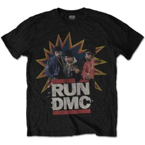 Run DMC - Unisex T-Shirt: POW! ryhmässä Minishops /  @ Bengans Skivbutik AB (4271663r)