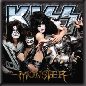 KISS - Fridge Magnet: Monster ryhmässä MERCH @ Bengans Skivbutik AB (4271727)