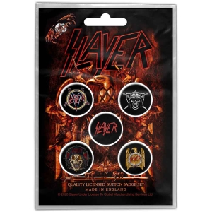 Slayer - Eagle Button Badge Pack ryhmässä MERCH @ Bengans Skivbutik AB (4271732)