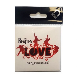 The beatles - Love Fridge Magnet: Logo on White ryhmässä Minishops / Beatles @ Bengans Skivbutik AB (4271741)