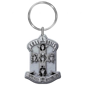 Guns N' Roses - Keychain: Appetite (Enamel In-fill) ryhmässä MERCH @ Bengans Skivbutik AB (4271743)