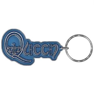 Queen - Keychain: Logo (Die-cast Relief) ryhmässä Minishops / Queen @ Bengans Skivbutik AB (4271744)