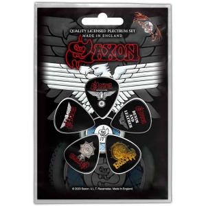 Saxon - Wheels Of Steel Plectrum Pack ryhmässä MERCH @ Bengans Skivbutik AB (4271750)