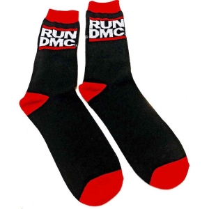 Run Dmc - Logo Uni Bl Socks (Eu 40-45) ryhmässä MERCHANDISE / Merch / Hip Hop-Rap @ Bengans Skivbutik AB (4271753)