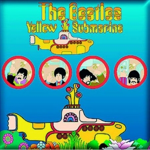 The beatles - Fridge Magnet: Yellow Submarine Portholes ryhmässä Minishops / Beatles @ Bengans Skivbutik AB (4271755)