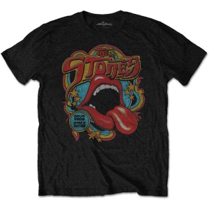 Rolling Stones - Retro 70S Vibe Uni Bl T-Shirt ryhmässä Minishops / Rolling Stones @ Bengans Skivbutik AB (4272678r)