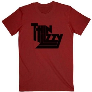 Thin Lizzy - Thin Lizzy Unisex T-Shirt: Logo Red ryhmässä Minishops / Thin Lizzy @ Bengans Skivbutik AB (4272929r)