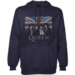 Queen - Unisex Pullover Hoodie: Union Jack ryhmässä Minishops / Queen @ Bengans Skivbutik AB (4273059)