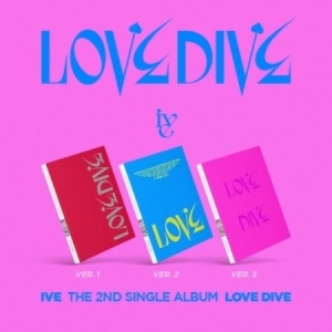 IVE - 2ND SINGLE (LOVE DIVE) Random Version ryhmässä Minishops / K-Pop Minishops / IVE @ Bengans Skivbutik AB (4275290)