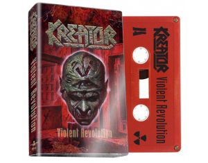 Kreator - Violent Revolution (Red Cassette) ryhmässä Hårdrock/ Heavy metal @ Bengans Skivbutik AB (4275337)