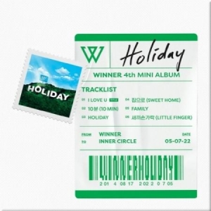 Winner - 4th Mini Album [HOLIDAY] KiT ALBUM ryhmässä Minishops / K-Pop Minishops / K-Pop Muut @ Bengans Skivbutik AB (4276152)