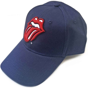 Rolling Stones - Classic Tongue Navy Baseball C ryhmässä MERCH @ Bengans Skivbutik AB (4276410)