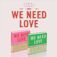 Stayc - (WE NEED LOVE) love ver. ryhmässä Minishops / K-Pop Minishops / Stayc @ Bengans Skivbutik AB (4277482)