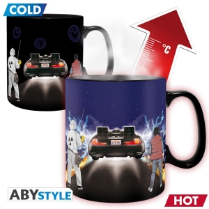 Back to the future - Heat change mug 460 ml ryhmässä MERCHANDISE / Merch / Film-Musikal @ Bengans Skivbutik AB (4278037)