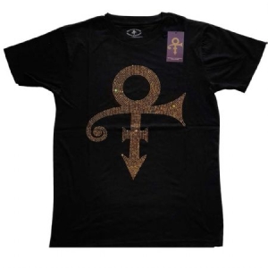 Prince - Prince Unisex T-Shirt: Gold Symbol (Diamante) ryhmässä MERCH @ Bengans Skivbutik AB (4280234r)