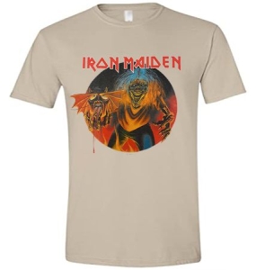 Iron Maiden - Iron Maiden T-Shirt Head (Beige) ryhmässä MERCH @ Bengans Skivbutik AB (4280400)