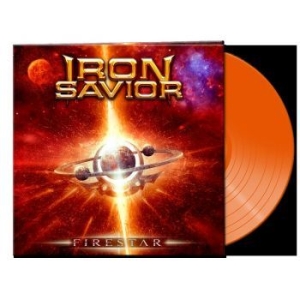 Iron Savior - Firestar (Orange Vinyl Lp) ryhmässä VINYYLI @ Bengans Skivbutik AB (4281358)