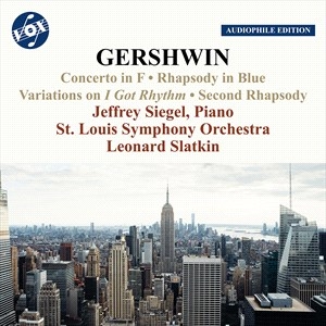 Gershwin George - Gershwin: Piano Concerto In F Rhap ryhmässä CD @ Bengans Skivbutik AB (4281409)