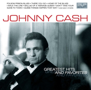 Johnny Cash - Greatest Hits And Favorites ryhmässä VINYYLI @ Bengans Skivbutik AB (4281441)