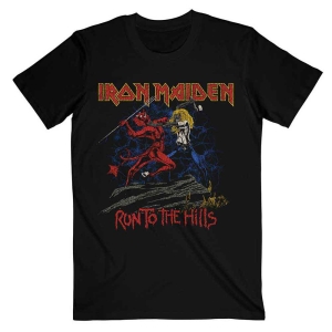 Iron Maiden - Notb Run To The Hills Distress Uni Bl ryhmässä MERCH @ Bengans Skivbutik AB (4281711r)