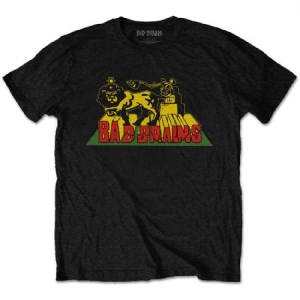 Bad Brains - Bad Brains Unisex T-Shirt: Lion Crush ryhmässä MERCH @ Bengans Skivbutik AB (4281721)