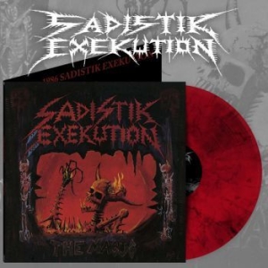 Sadistik Exekution - Magus (Red/Black Splatter Vinyl Lp) ryhmässä VINYYLI @ Bengans Skivbutik AB (4283018)