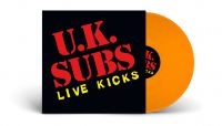 Uk Subs - Live Kicks (Orange Vinyl Lp) ryhmässä VINYYLI @ Bengans Skivbutik AB (4284722)