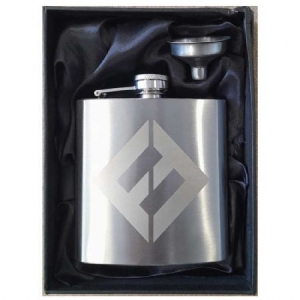 Foo Fighters - Foo Fighters Drinks Flask: Logo (Ex-Tour ryhmässä Minishops / Foo Fighters @ Bengans Skivbutik AB (4284975)