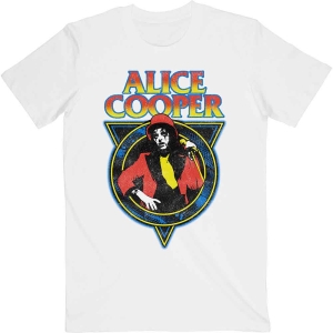 Alice Cooper - Snakeskin Uni Wht ryhmässä Minishops / Alice Cooper @ Bengans Skivbutik AB (4285336r)