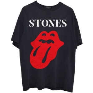 The Rolling Stones - Unisex T-Shirt: Sixty Classic Vintage Solid Tongue ryhmässä MERCH @ Bengans Skivbutik AB (4285430r)