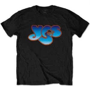 Yes - Unisex T-Shirt: Classic Blue Logo ryhmässä Minishops / Yes @ Bengans Skivbutik AB (4285449r)