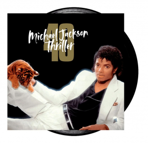 Jackson Michael - Thriller (40th Anniversary / Alternate Cover) ryhmässä Minishops / Michael Jackson @ Bengans Skivbutik AB (4286260)