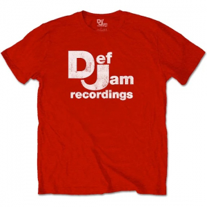 Def Jam - Classic Logo Uni Red ryhmässä MERCH @ Bengans Skivbutik AB (4287003r)