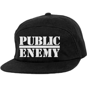 Public Enemy - Logo Bl Camp C ryhmässä MERCHANDISE / Merch / Hip Hop-Rap @ Bengans Skivbutik AB (4289897)