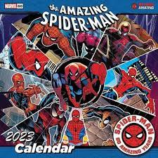 Marvel - Spider-man 2023 Calendar 30x30cm ryhmässä MERCH @ Bengans Skivbutik AB (4290687)