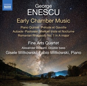 Enescu George - Enescu: Early Chamber Music ryhmässä CD @ Bengans Skivbutik AB (4290766)