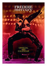 Freddie Mercury - Freddie Mercury 2023 Calendar A3, Offici ryhmässä MERCH @ Bengans Skivbutik AB (4291493)