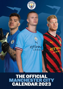 Manchester City - Manchester City FC 2023 Calendar A3, Off ryhmässä MERCH @ Bengans Skivbutik AB (4292799)