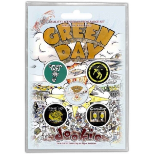 Green Day - Dookie Button Badge Pack ryhmässä MERCH @ Bengans Skivbutik AB (4294308)