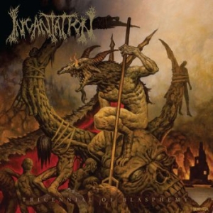 Incantation - Tricennial Of Blasphemy (Red) ryhmässä VINYYLI @ Bengans Skivbutik AB (4298244)