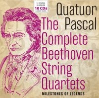 Quatuor Pascal - Complete Beethoven Quartets ryhmässä CD @ Bengans Skivbutik AB (4298406)